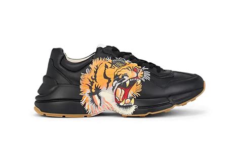 gucci men rython|Gucci rhyton tiger print.